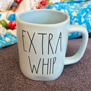 Rae Dunn Light Blue Mug - Extra Whip